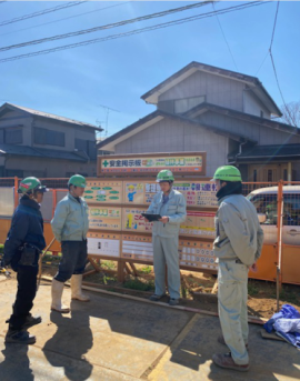 施工現場例