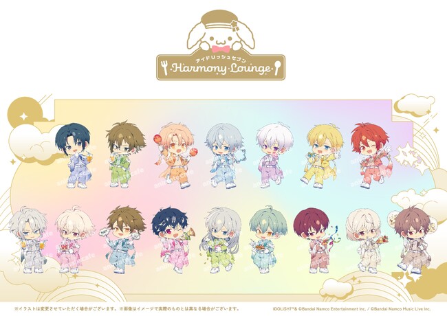 『アイドリッシュセブン』コラボカフェ第6弾「Luminous Palette Celebration」は7月9日から！　新規ビジュアルのオリジナルグッズ販売やGratteコラボも展開!!
