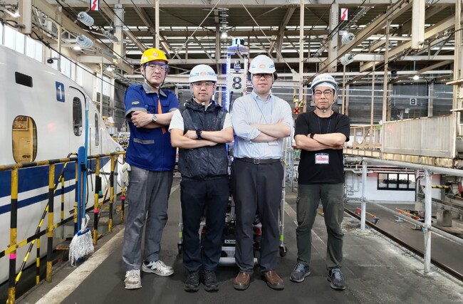 JR東海大井車両基地で「サウザーCOALA」 16台が年間4万km、地球1周分の自動運搬を達成