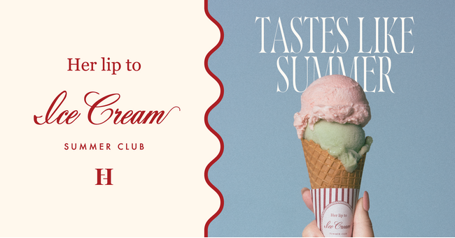 「Her lip to Ice Cream」が今年も開催！4年目は“LE RIVIERA”をテーマに、1ヶ月限定で六本木ヒルズに登場