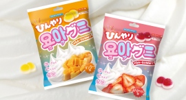 韓国発・大バズり中のフローズンヨーグルトアイス「ヨア」がグミに変身!?ひんやり食感&二層構造の「ひんやりヨアグミ」を6月30日より新発売! 韓国発・大バズり中のフローズンヨーグルトアイス「ヨア」がグミに変身!?ひんやり食感&二層構造の「ひんやりヨアグミ」を6月30日より新発売!
