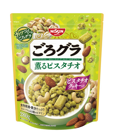 ときめくおいしさ！人気の “ピスタチオ味” が 「ごろグラ」 に季節限定で登場！「ごろグラ 薫るピスタチオ」 を2026年8月3日（月）に新発売