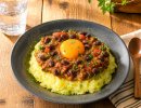大粒納豆キーマカレー 大粒納豆キーマカレー