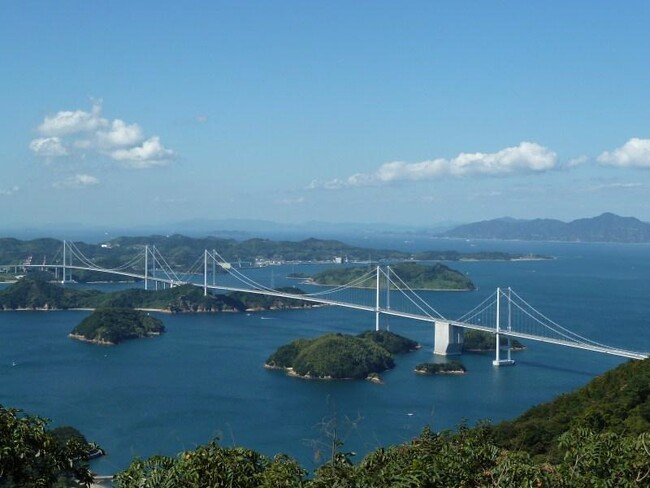 来島海峡大橋耐震補強他工事を受注