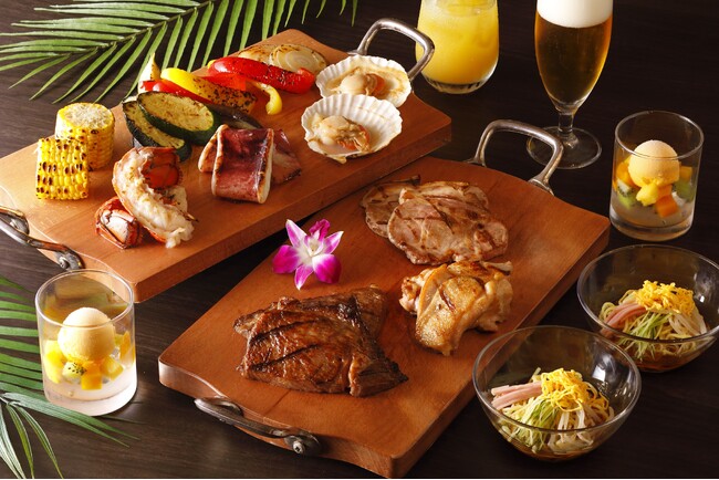 夏夜に味わう、極上グリル！黒毛和牛×オマール海老で贈る、魅惑のガーデンBBQが7/18より開幕