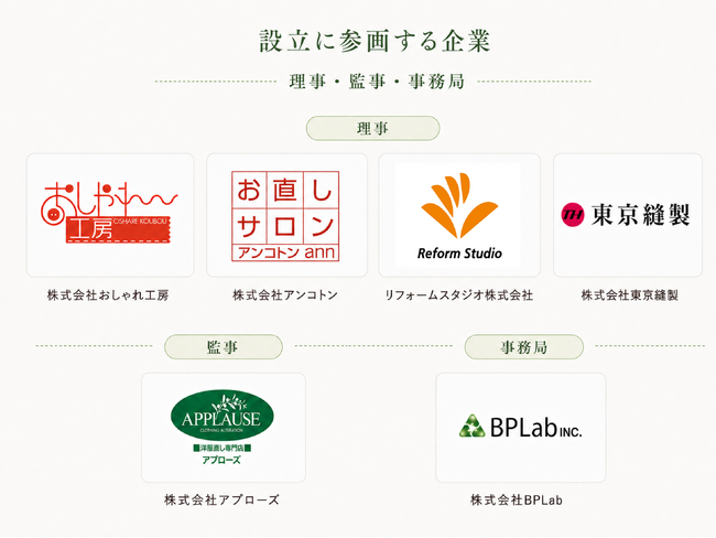 日本サステナブルリペア協会（JSRA）、7月4日「ファッションお直しの日」の設立に参画