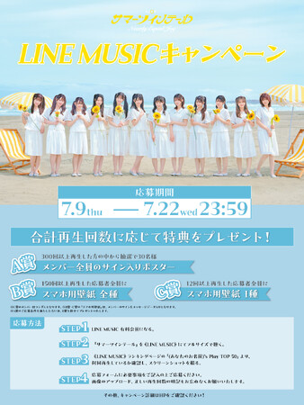 ≒JOY　5thシングル表題曲『サマーツインテール』MV公開！！天野香乃愛と市原愛弓がダブルセンターを務める、夏の恋をテーマにした、ときめきサマーソング！！シングルのアートワークも公開！