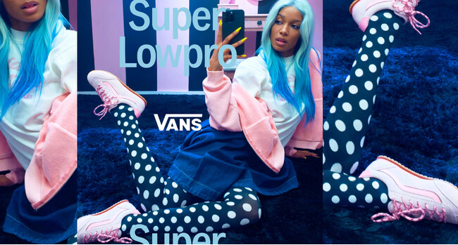 【ABCマート】80年代「Serio」コレクションに着想を得た　トレンドのロープロファイル、Vans「Super Lowpro」シリーズに新モデル登場