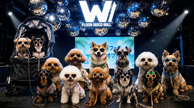 【WHATAWON】愛犬と一日中楽しめる夏イベント「ワン上等！SUMMER PARTY」を7/11(土)開催。参加者限定でAI動画やドッグラン割引券をプレゼント