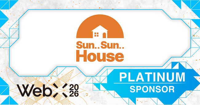 【WebX2026】Sun Sun Houseがプラチナスポンサーとして参画決定