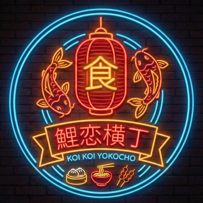 【この夏ついに】横浜中華街に新スポット誕生！！食べ歩きがもっと楽しくなる「鯉恋横丁（こいこいよこちょう）」が7月15日（水）10店舗同時にグランドオープン！