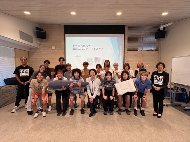【昭和西川】ちふれASエルフェン埼玉の選手・スタッフへ睡眠研修を実施～女子プロサッカー選手の休息とコンディションづくりをサポート～