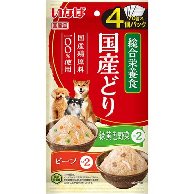 いなばペットフード わんちゃんの総合栄養食「国産どり」をリニューアル!
