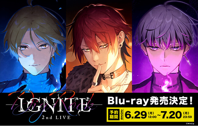 「DIG-ROCK 2nd LIVE -IGINITE-」Blu-ray 好評予約受付中!