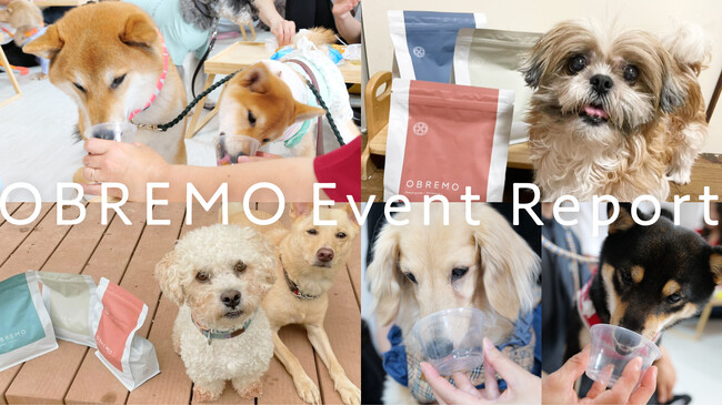 【イベントレポート】満足度＆愛犬の食いつき100%！ヒューマングレードドッグフード「OBREMO」が初の試みとして「犬の幼稚園での食育」と動物保護団体へのフード無償提供を実施！