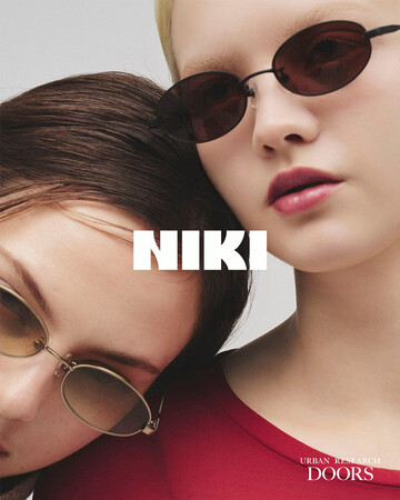 美容師が手がけるアイウェアブランド「NIKI」別注カラーを含むラインナップでPOP UP開催