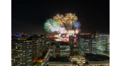 ホテル20階から花火を楽しむ宿泊プラン8/24(月)テラス席・スカイプール貸切プラン販売