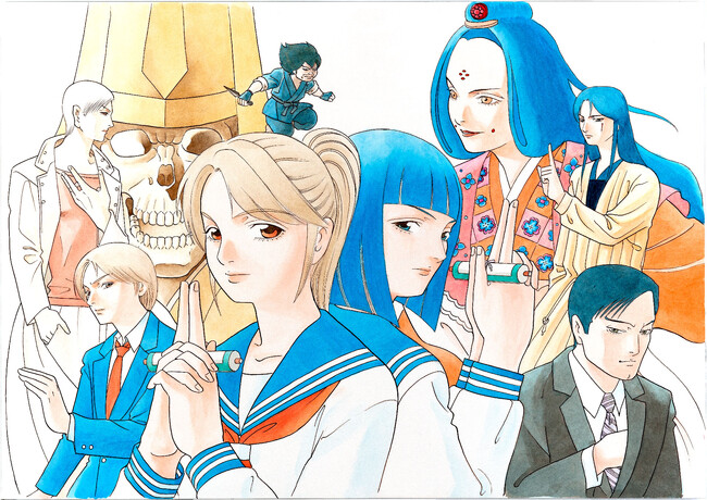 永久保貴一『カルラ舞う』連載40周年記念「オフィス・カルラ原画展」永久保貴一・潮見知佳・水都あくあ新宿マルイアネックスにてPOP UP SHOP開催！＆POP UP SHOP開催記念ファンミーティング