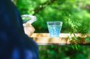 テラスでは森に囲まれた憩いのひととき テラスでは森に囲まれた憩いのひととき