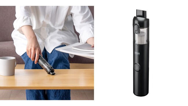 気づいた瞬間、すぐ掃除!毎日使いたくなる軽量コンパクトなハンディクリーナーを発売