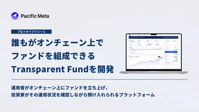 誰もがオンチェーン上でファンドを組成できるプラットフォーム「Transparent Fund」のプロトタイプを開発
