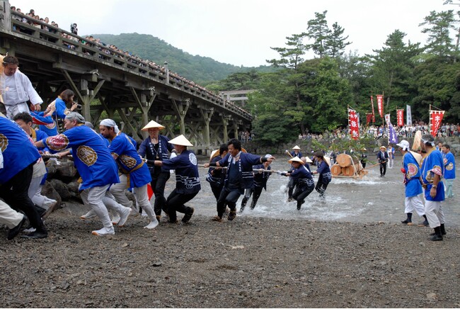 【三重県・伊勢市】令和のお木曳　第1次お木曳行事（川曳）がはじまります