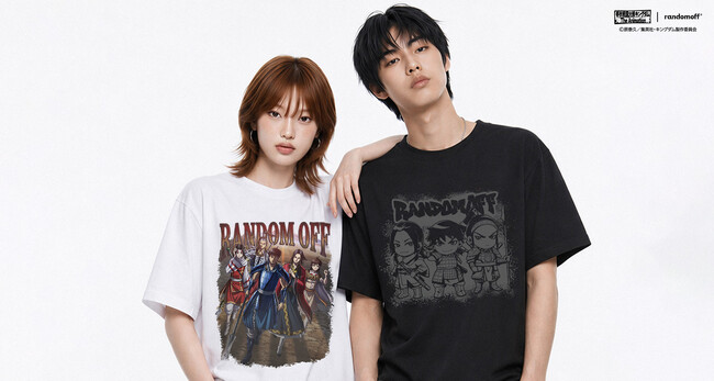 アニメ「キングダム」・韓国人気ブランド 「RANDOMOFF」との公式コラボ商品を日本限定発売！