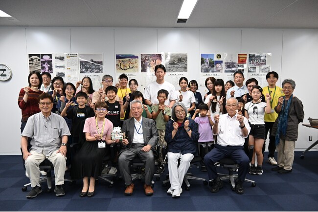 被爆者や利用者家族小中学生など50人が交流 新宿と武蔵野つなぎ耳傾けた被爆の実相〔東京〕