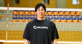 バレーボールウェアブランド「MILEGRA」、元バレーボール男子日本代表の越川優氏とサプライヤー契約を締結