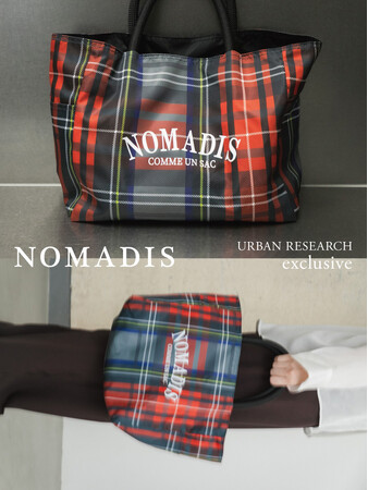 NOMADISから遂に「チェック柄」がデビュー！人気サイズで別注したURBAN RESEARCH限定モデル 予約開始
