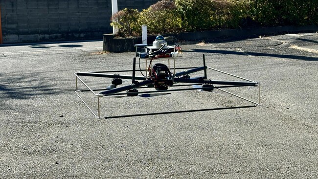 非GNSS環境対応3D LiDAR搭載ドローン「BOX82」を開発