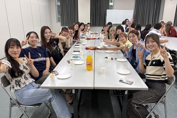 【福岡大学】交換留学生の歓送会を行いました