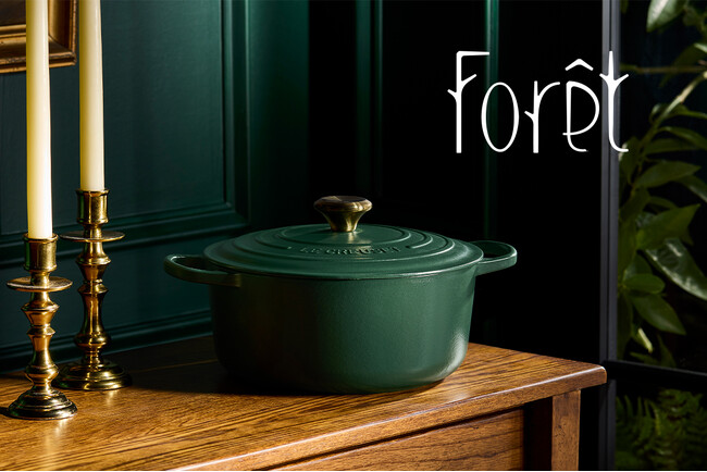 ル・クルーゼ、深い森の美しさを纏った新色「Foret(フォレ)」を発表