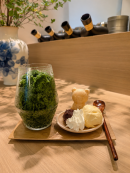 抹茶のかき氷 抹茶のかき氷