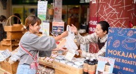 交通会館マルシェ初のファンコミュニティ「おかえり会」を開始