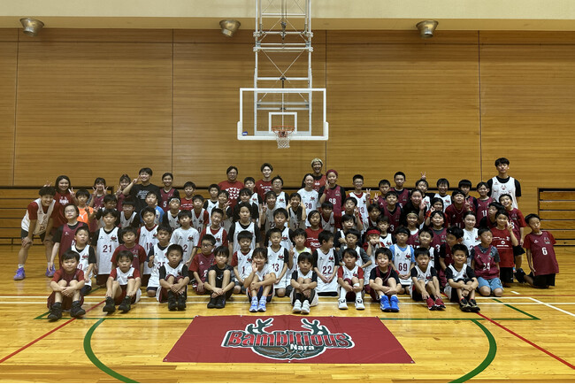 【バンビシャス奈良】株式会社AYUMO presents Basketball School Special Day2026を実施