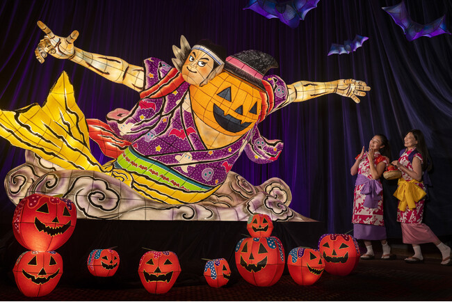 【青森屋】りんごもねぶたもハロウィン仕様に！青森らしいフォトジェニックな空間で楽しむ「ねぶたハロウィン」今年も開催