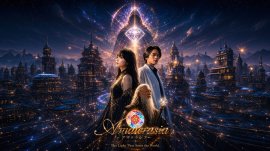 Amaterasiaをモデルにした映画ポスター Amaterasiaをモデルにした映画ポスター