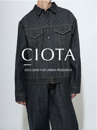 CIOTA × URBAN RESEARCH色落ちしないデニムセットアップが登場