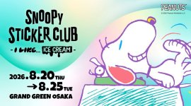 SNOOPY STICKER CLUB KV SNOOPY STICKER CLUB KV