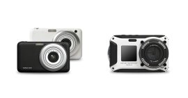 光学ズーム搭載モデルと防塵・防水モデルのデジタルカメラ2機種を新発売