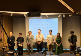 舞台作品終了後の様子 舞台作品終了後の様子