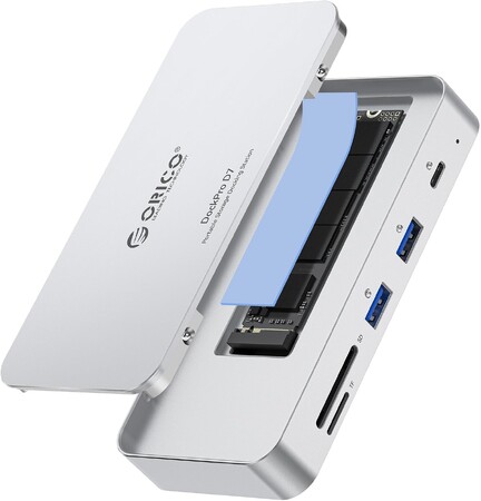 ORICO、7-in-1 M.2 SSDドッキングステーションを発表--最大8TB拡張・10Gbps転送・PD100W充電・ギガビットLANを1台に集約したモバイルワークスペース