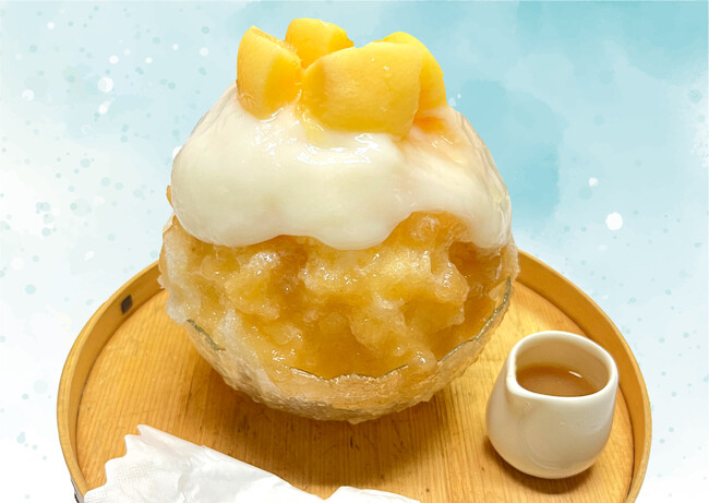 かき氷専門店『しろいくも』梅田より『果実蜜』を贅沢に使用した新作かき氷が新登場!