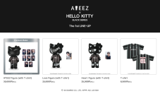 「ATEEZ × ハローキティ」コラボレーション商品が登場　ONETODAY「HELLO KITTY “BLACK SERIES”」より、2026年8月14日(金)20時に第一弾ラインナップを公開