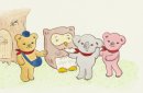絵本〈森の郵便局のものがたり4 ぽすじゃむとペンフレンド〉原画(部分) 絵本〈森の郵便局のものがたり4 ぽすじゃむとペンフレンド〉原画(部分)