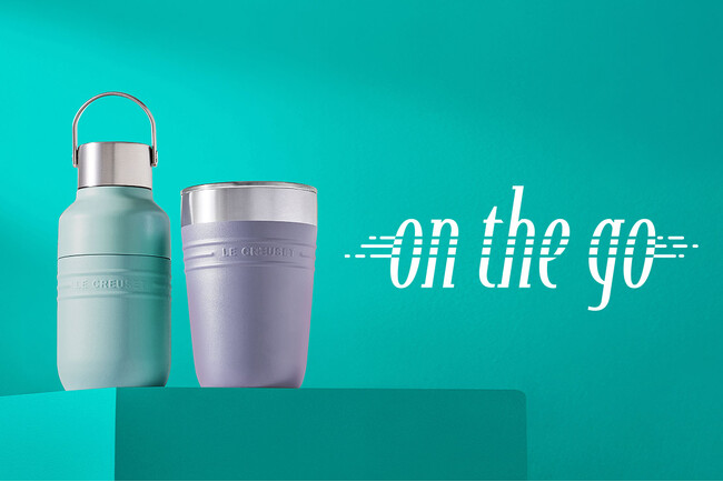 人気の「On the Go」シリーズに待望の新色が登場～淡い2色「シーソルト」「ブルーベルパープル」を数量限定発売～