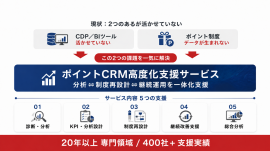 ポイントCRM高度化支援サービス ポイントCRM高度化支援サービス