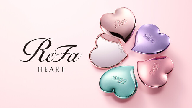 いつでも、どこでもさっとお直し。ハートがきらめく、ヘアメイクミラー。 「ReFa Aira MIRROR（リファアイラミラー）」 2026年8月26日（水）新発売