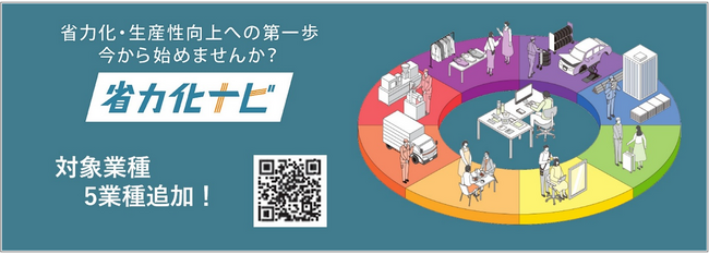 省力化・生産性向上をさらに身近に！業種別のノウハウが直感的にわかる「省力化ナビ」に5業種を追加